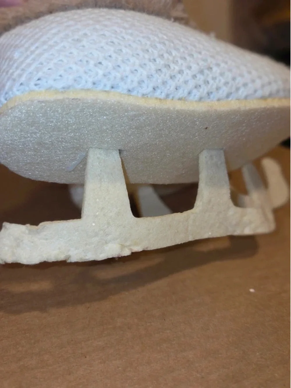 St nicholas for ice skates christmas ornament